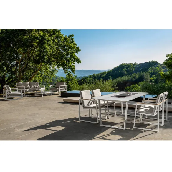 Chaise avec accoudoirs Talenti Alabama Alu