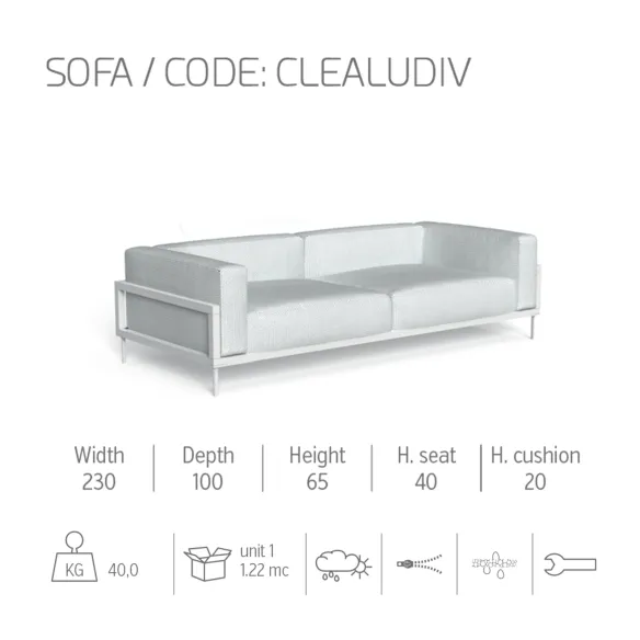 Sessel Talenti Cleo soft Alu