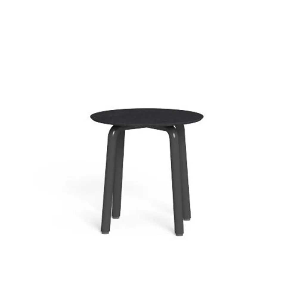 Table basse ronde Talenti Cleo Soft Alu