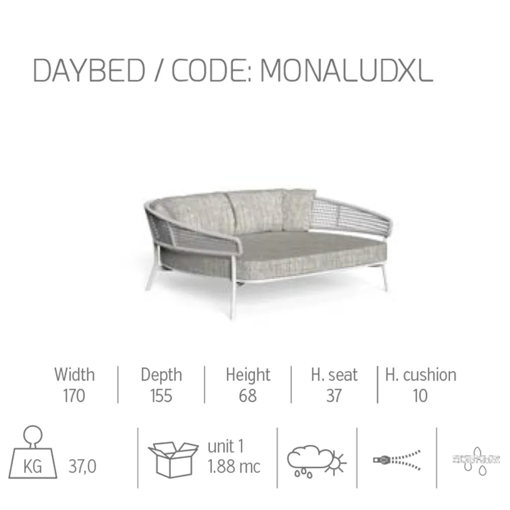 Daybed Talenti Moon Alu