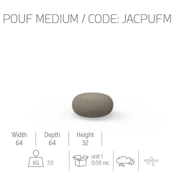 Pouf Talenti Jackie