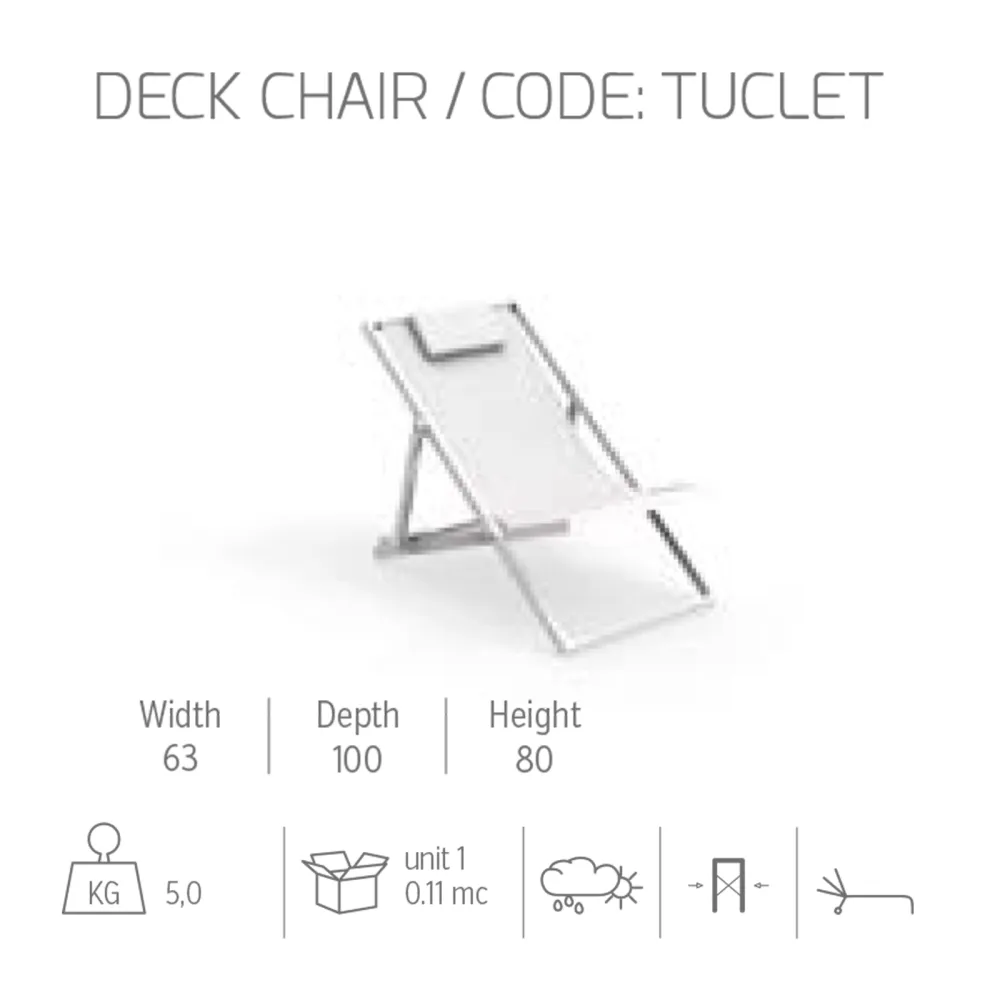 Silla de cubierta Talenti Touch