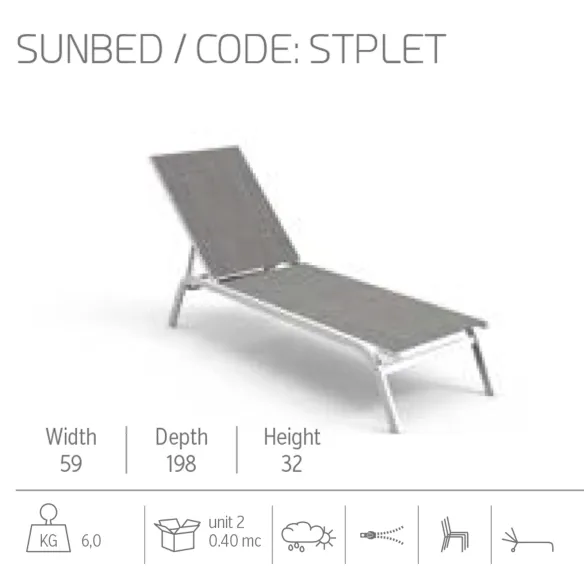 Tumbona Talenti Step