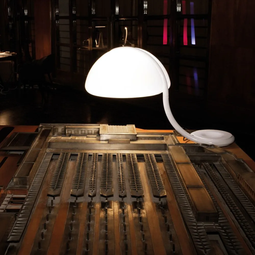 Martinelli Luce Serpente Lampe de table