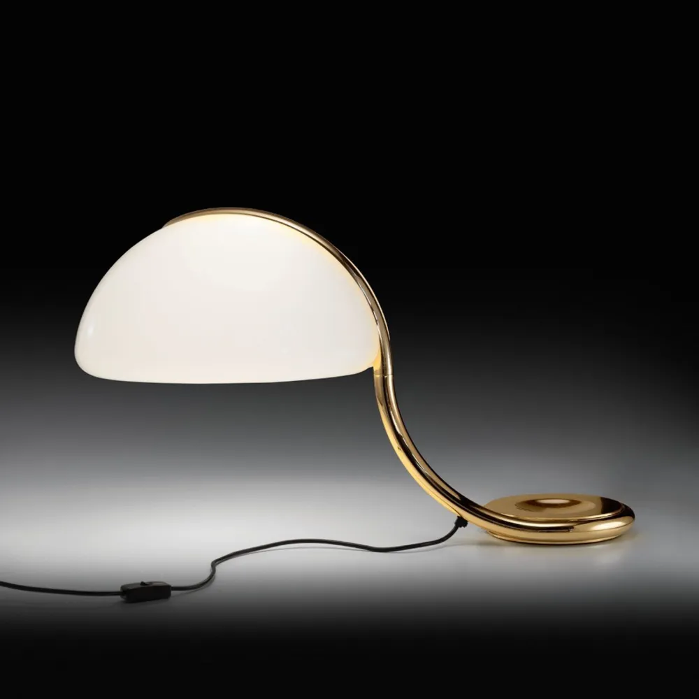 Martinelli Luce Serpente Lampada da tavolo