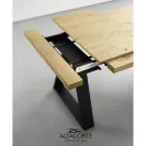 Table Alta Corte Detroit Mekano legs