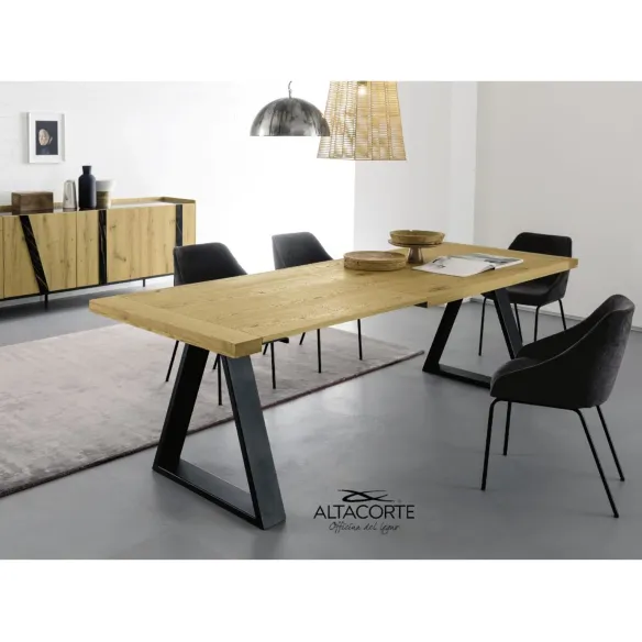 Mesa Detroit Alta Corte con patas Mekano