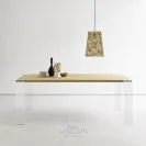Seville Alta Corte table with glass legs