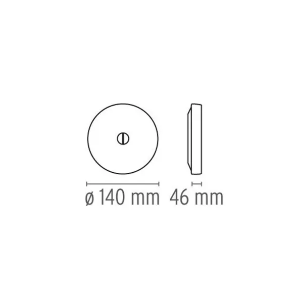 Wandlampe Flos Mini Button