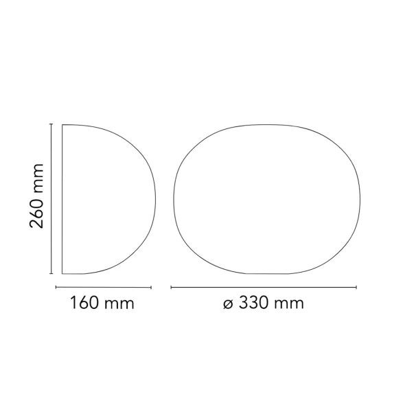 Applique Flos Glo-Ball W