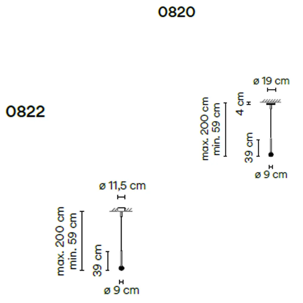 Lampe à suspension Vibia Algorithm