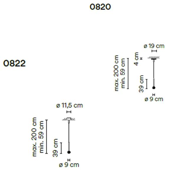 Suspension lamp Vibia Algorithm