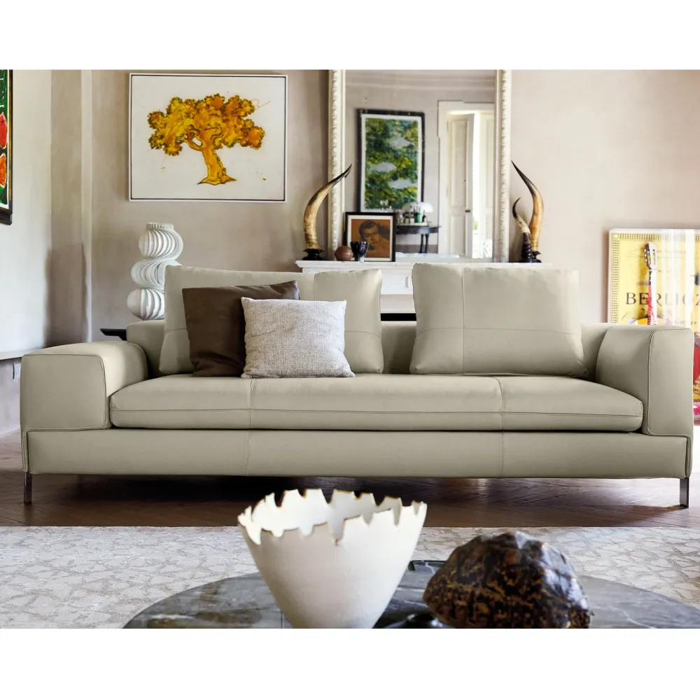 3-Sitzer-Sofa Arketipo Brown Sugar