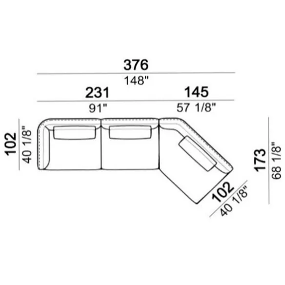 Sofa Arketipo Self Control