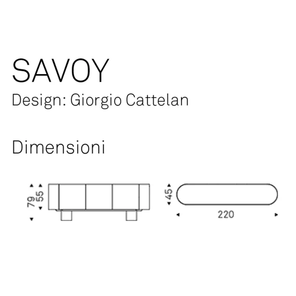 Sideboard Cattelan Savoy