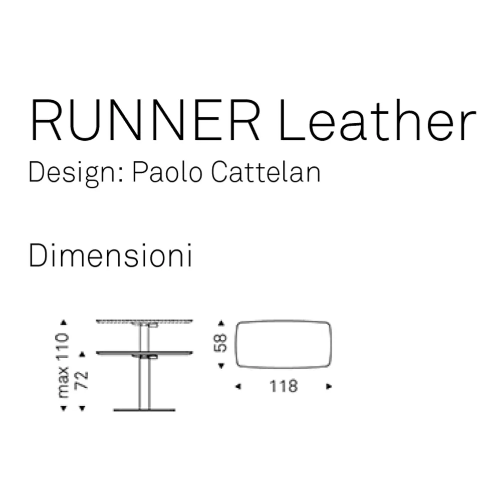 Bureau Cattelan Runner Leather