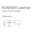 Bureau Cattelan Runner Leather
