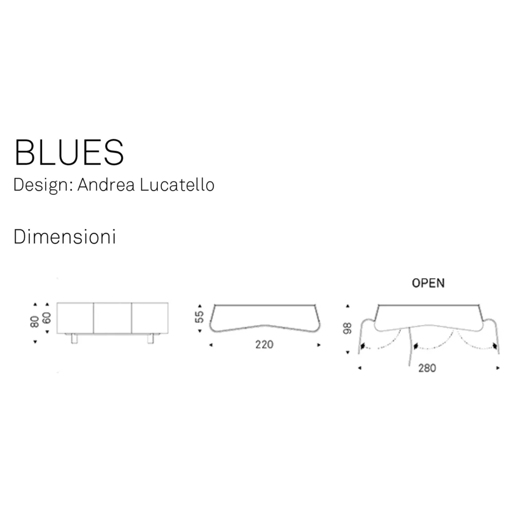 Sideboard Cattelan Blues