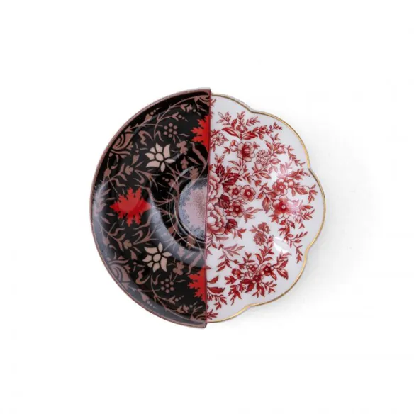 Seletti Coffee cup with saucer in  porcelain Hybrid-Sagala