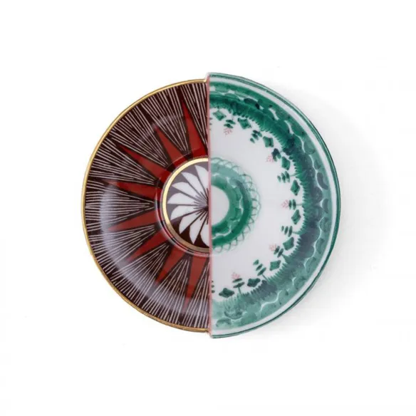 Seletti Tasse à café avec soucoupe en porcelaine Hybrid-Chucuito