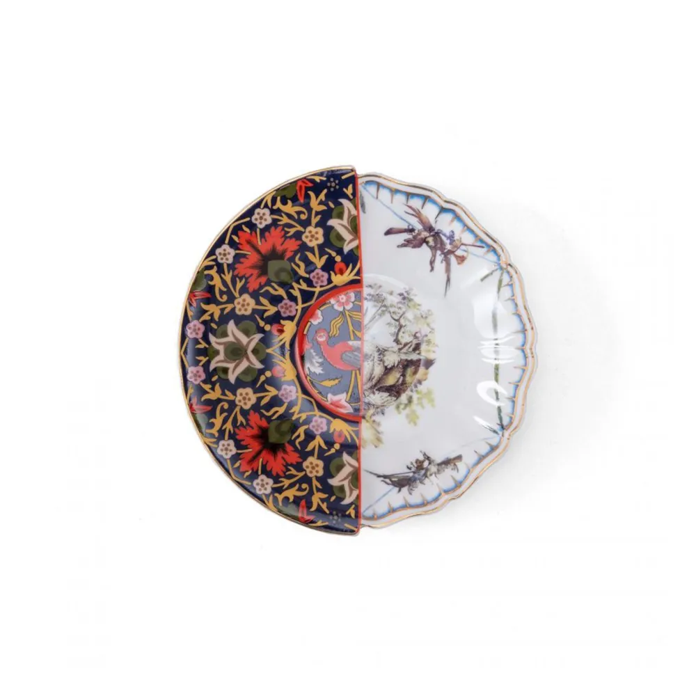 Seletti Tazza da tè con piattino in porcellana Hybrid-Kannauj