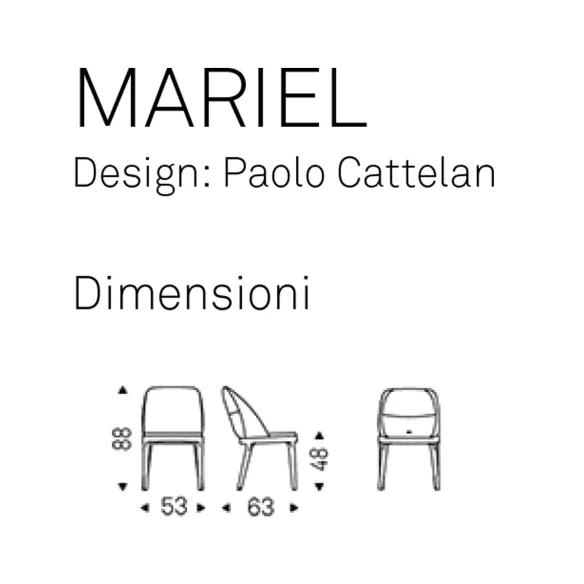 Sedia Cattelan Mariel