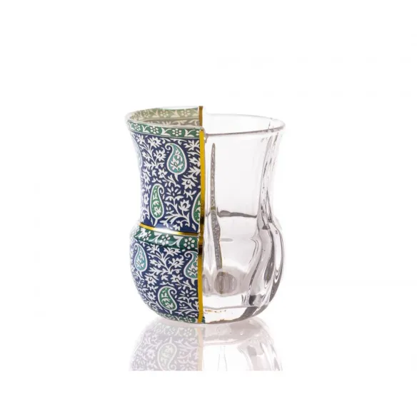 Seletti Set de 3 vasos Hybrid-Rodinia 220 ml