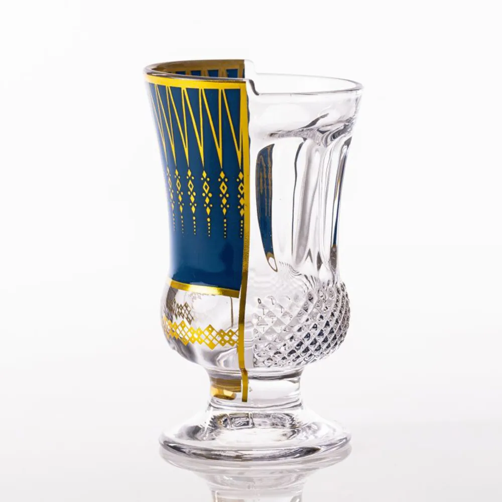 Seletti Set 3 bicchieri in vetro Hybrid-Pannotia 330 ml