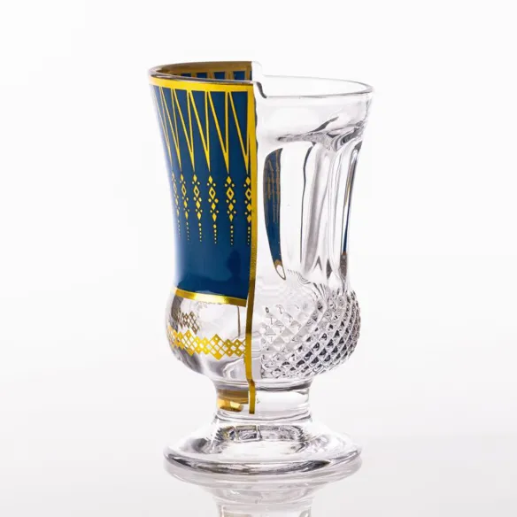Seletti Set 3 bicchieri in vetro Hybrid-Pannotia 330 ml