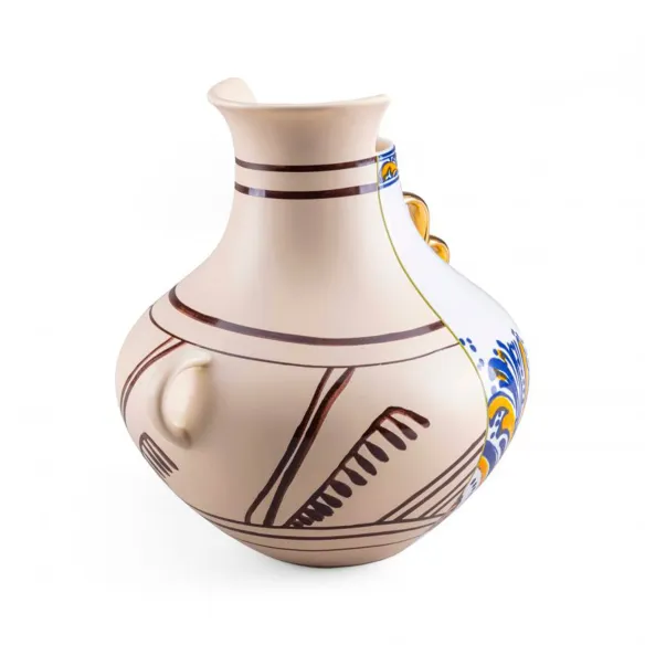 Seletti Vase en porcelaine Hybrid-Nazca