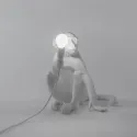 Seletti resin lamp Monkey Lamp White