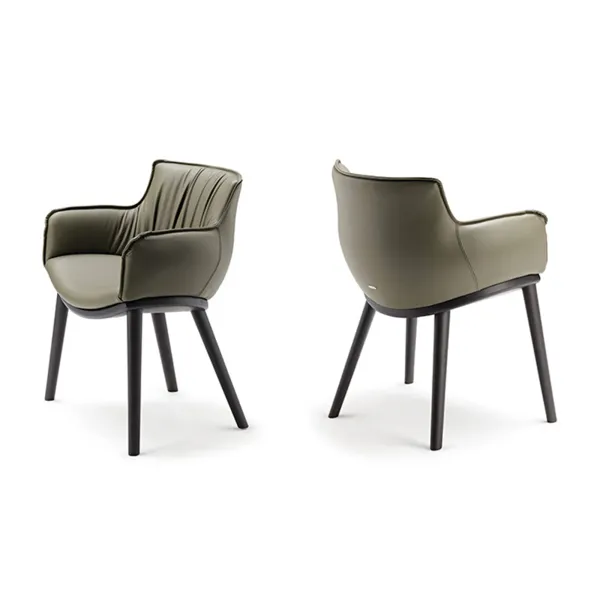 Armchair Cattelan Rhonda wood 2