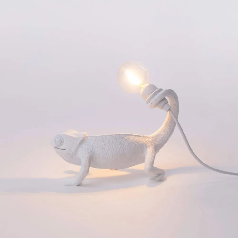 Seletti resin lamp Chameleon Lamp-Still