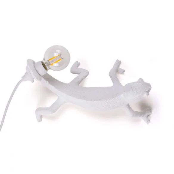 Seletti resin lamp Chameleon right-going down