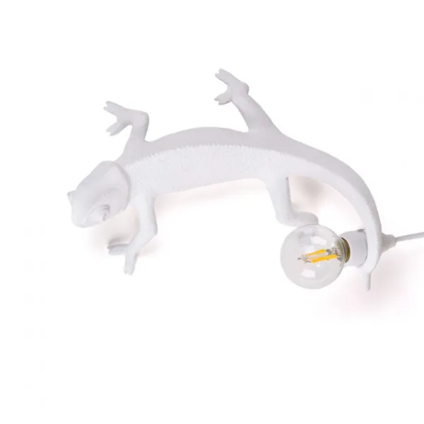 Seletti Harzlampe Chameleon Lampe left going up