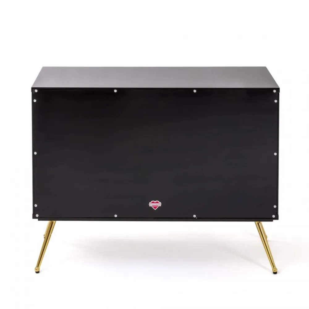 Seletti Chest of 3 drawers Toiletpaper Trumpets