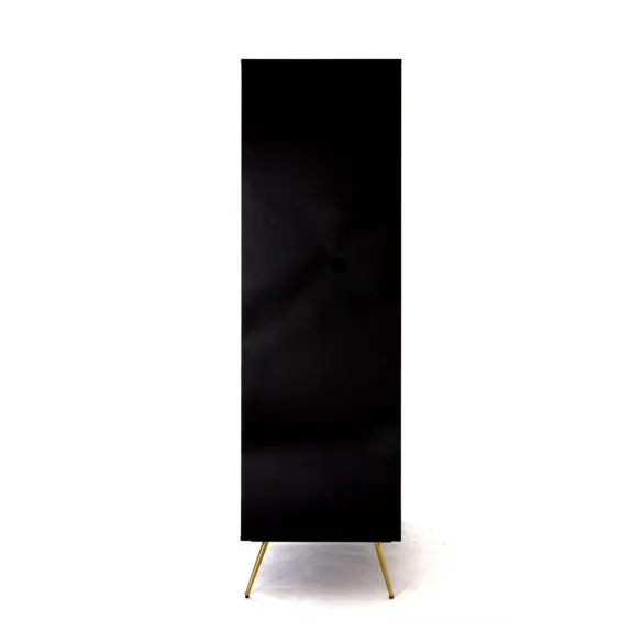 Seletti Armario con puertas de espejo Toiletpaper Lipsticks Black