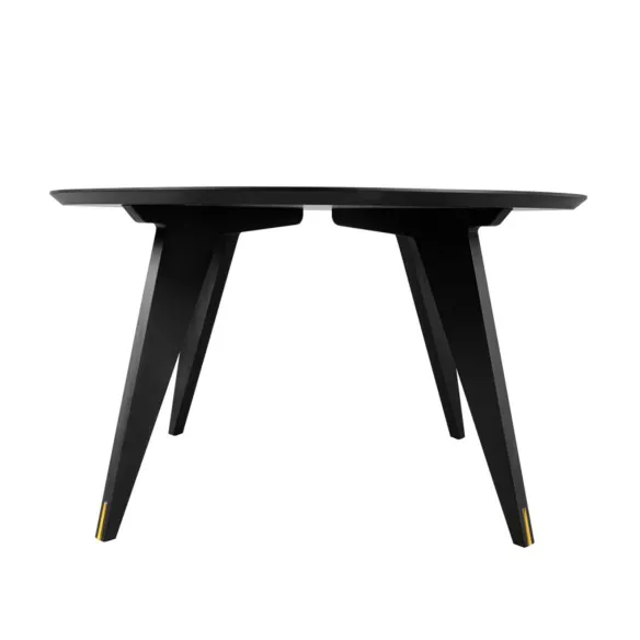 Seletti Mesa redonda de madera Snakes