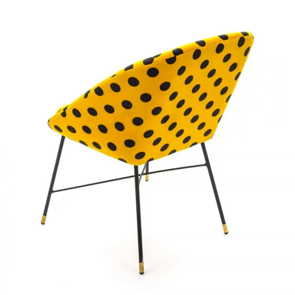 Seletti Chaise rembourrée Toiletpaper Shit
