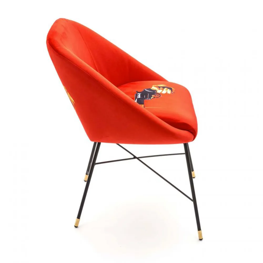 Seletti Silla tapizada Toiletpaper Revolver