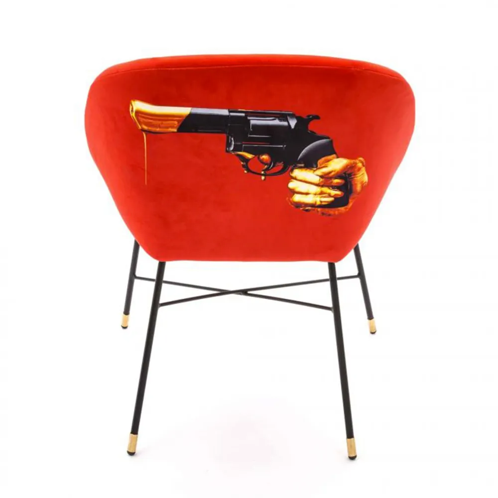 Seletti Silla tapizada Toiletpaper Revolver