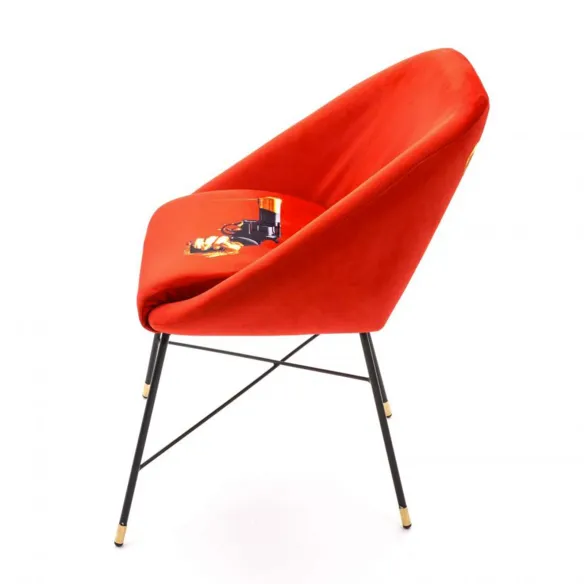 Seletti Silla tapizada Toiletpaper Revolver
