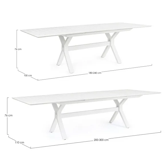 Bizzotto Extendable table Kenyon