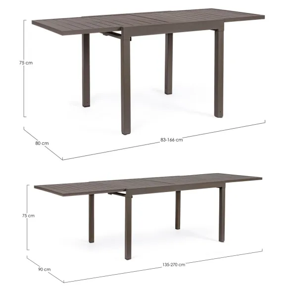 Bizzotto Table extensible Pelagius