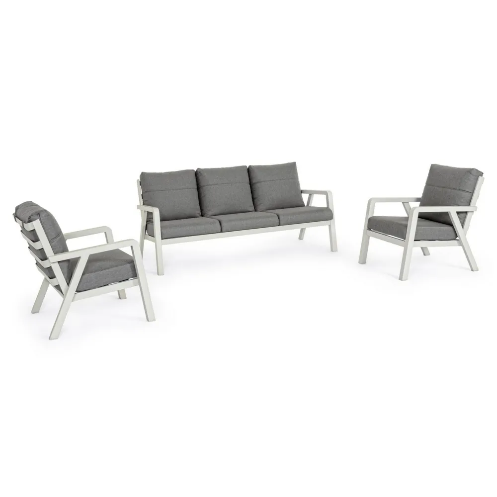 Bizzotto Set 3 Salotto Giardino Truman