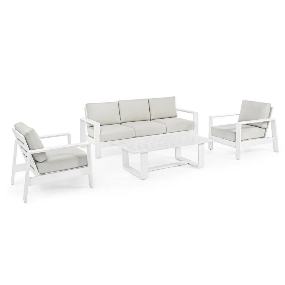 Bizzotto Set 4 Salotto Giardino Baltic