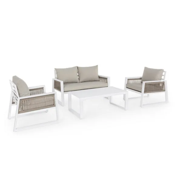 Bizzotto Set 4 Gartenlounge Captiva