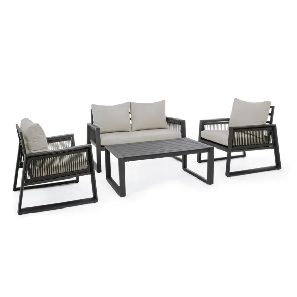 Bizzotto Set 4 Salotto Giardino Captiva