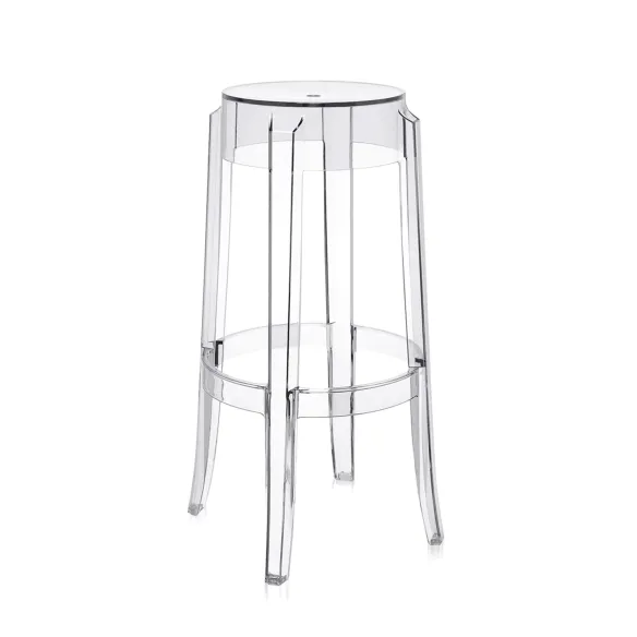 Kartell Stool Charles Ghost