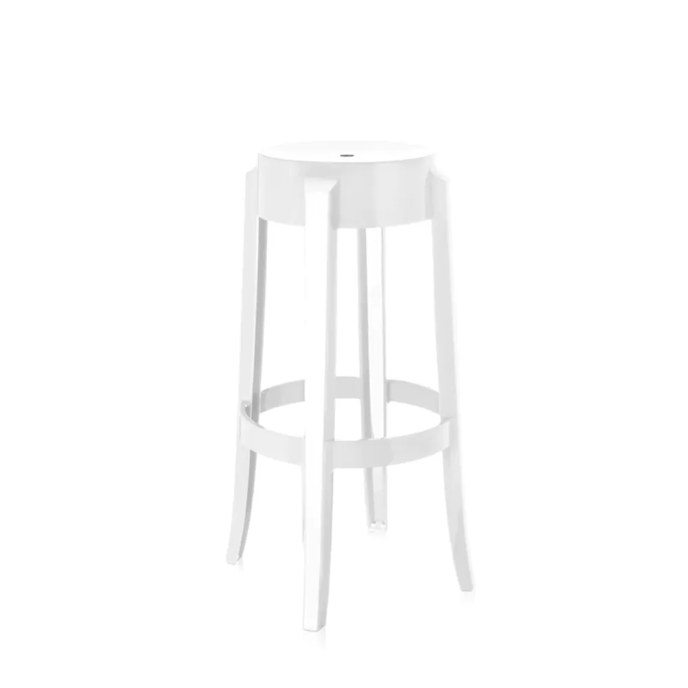 Kartell Stool Charles Ghost
